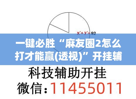 一键必胜“麻友圈2怎么打才能赢(透视)”开挂辅助脚本+详细开挂安装教程