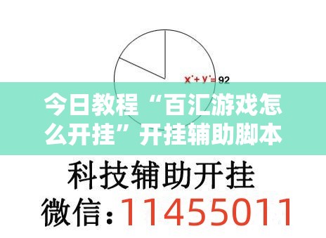 今日教程“百汇游戏怎么开挂	”开挂辅助脚本+详细开挂安装教程