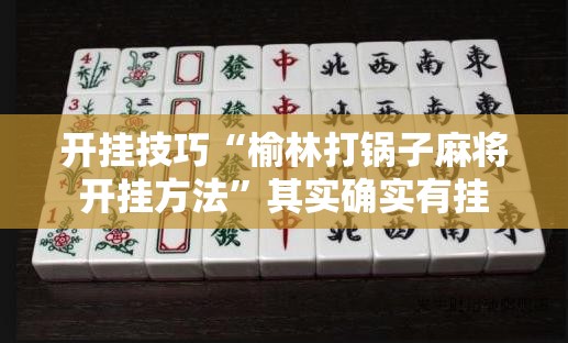 开挂技巧“榆林打锅子麻将开挂方法”其实确实有挂