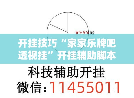 开挂技巧“家家乐牌吧透视挂”开挂辅助脚本+详细开挂安装教程