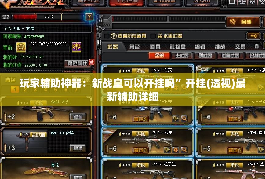 玩家辅助神器：新战皇可以开挂吗”开挂(透视)最新辅助详细