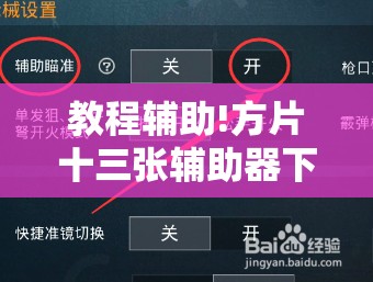 教程辅助!方片十三张辅助器下载”原来可以开挂