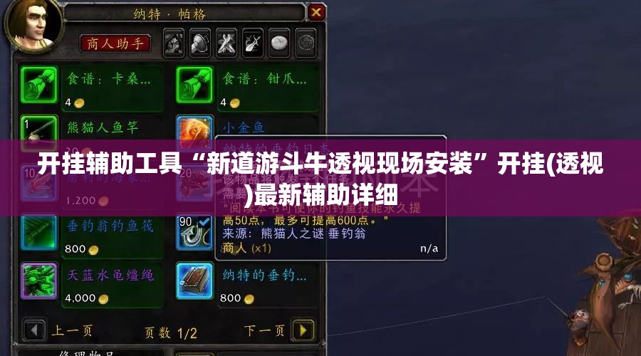 开挂辅助工具“新道游斗牛透视现场安装”开挂(透视)最新辅助详细