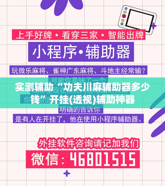 实测辅助“功夫川麻辅助器多少钱”开挂(透视)辅助神器