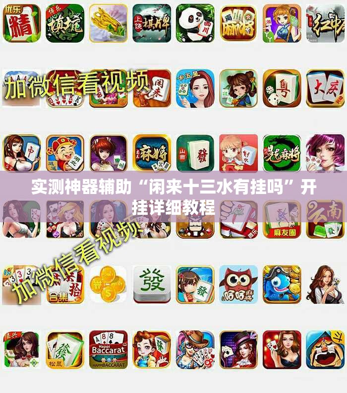 实测神器辅助“闲来十三水有挂吗”开挂详细教程