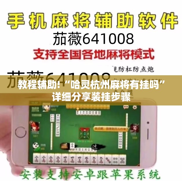 教程辅助!“哈灵杭州麻将有挂吗”详细分享装挂步骤
