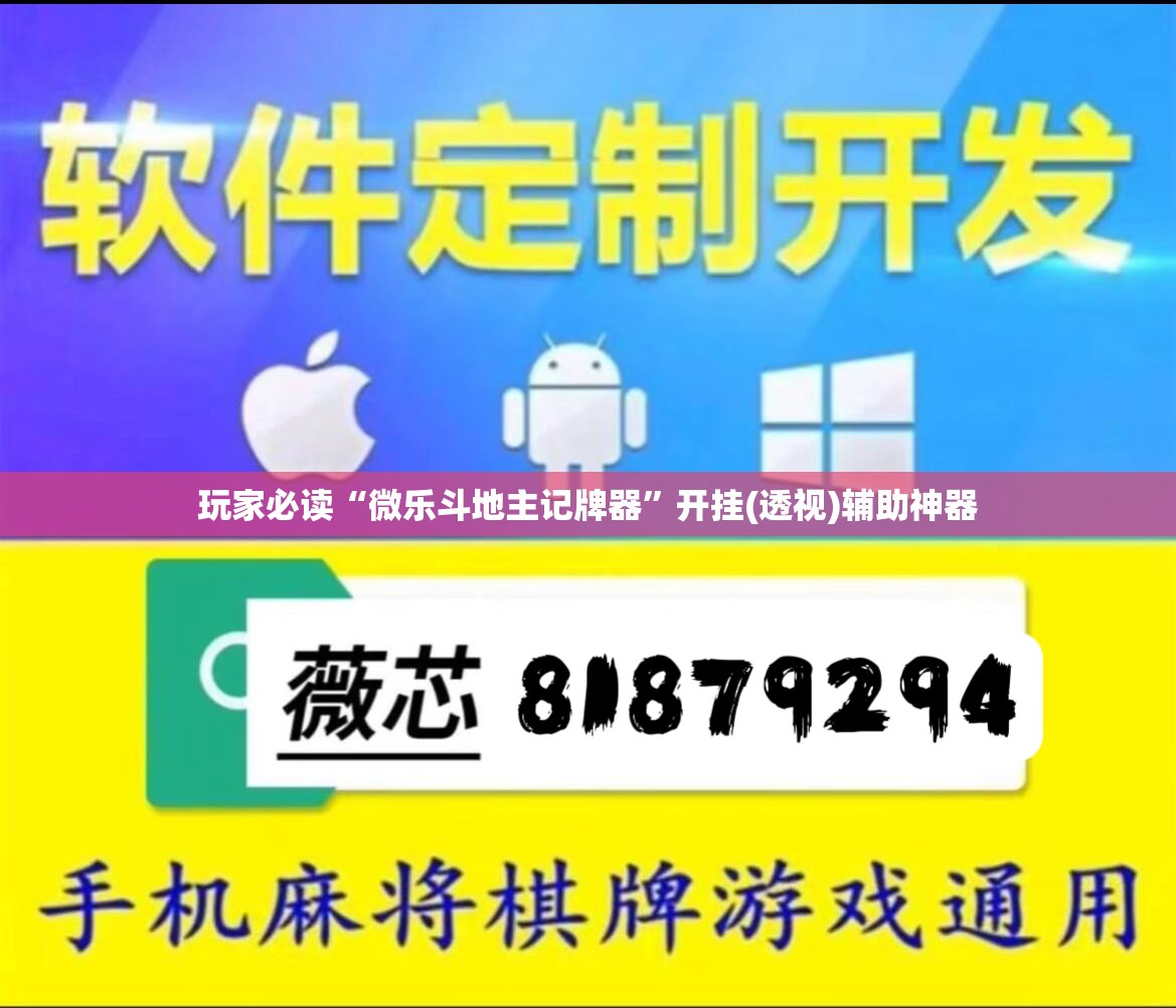 玩家必读“微乐斗地主记牌器”开挂(透视)辅助神器