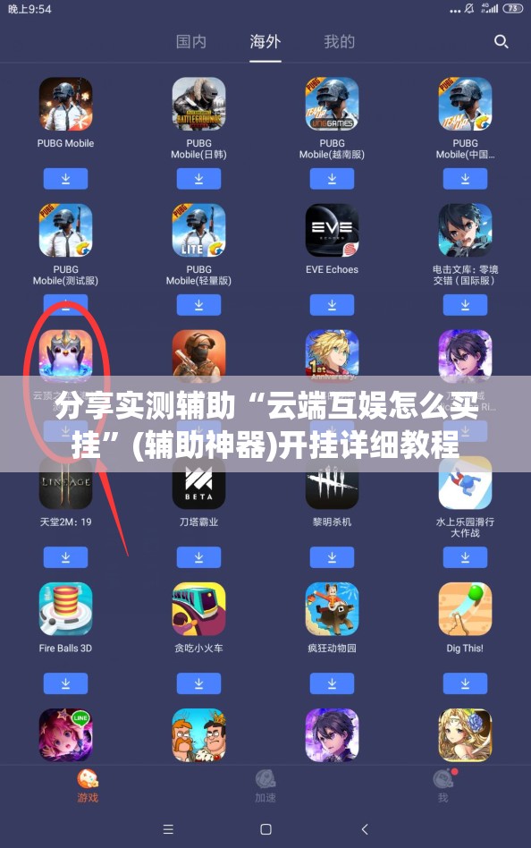 分享实测辅助“云端互娱怎么买挂”(辅助神器)开挂详细教程