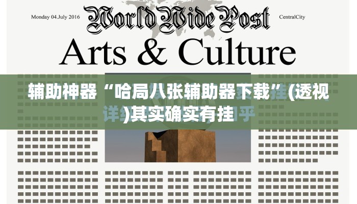 辅助神器“哈局八张辅助器下载”(透视)其实确实有挂