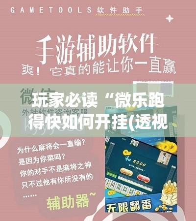 玩家必读“微乐跑得快如何开挂(透视)”开挂辅助脚本+详细开挂安装教程