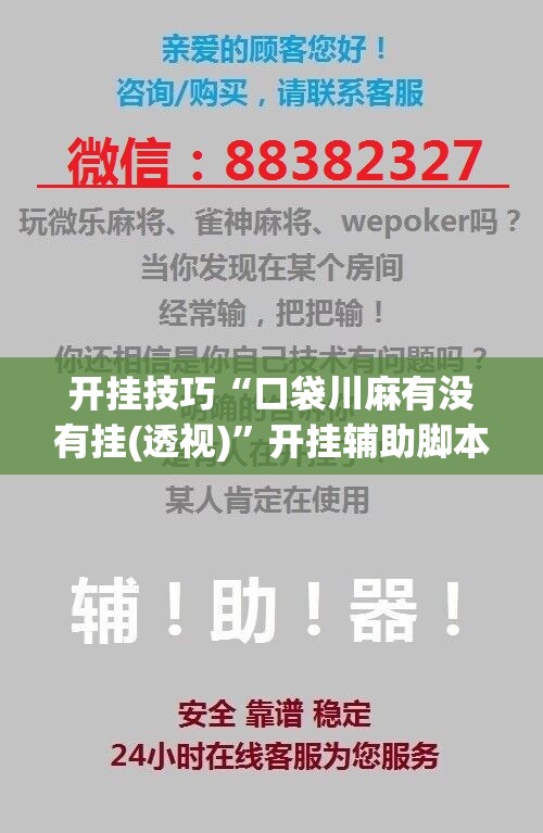开挂技巧“口袋川麻有没有挂(透视)”开挂辅助脚本+详细开挂安装教程