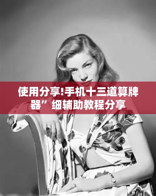 使用分享!手机十三道算牌器	”细辅助教程分享