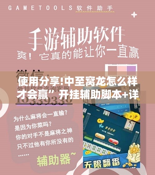 使用分享!中至窝龙怎么样才会赢	”开挂辅助脚本+详细开挂安装教程