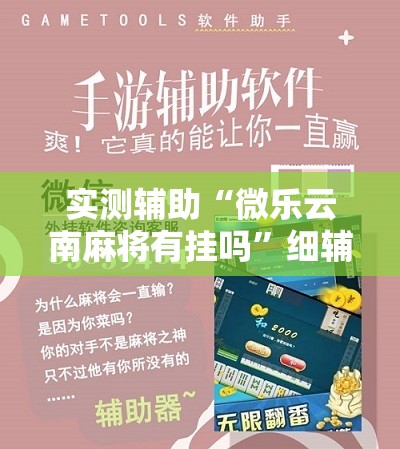 实测辅助“微乐云南麻将有挂吗”细辅助教程分享