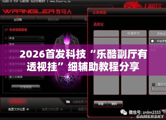 2026首发科技“乐酷副厅有透视挂”细辅助教程分享