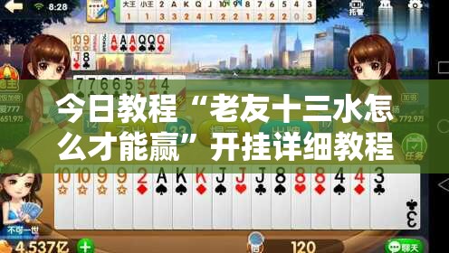 今日教程“老友十三水怎么才能赢”开挂详细教程