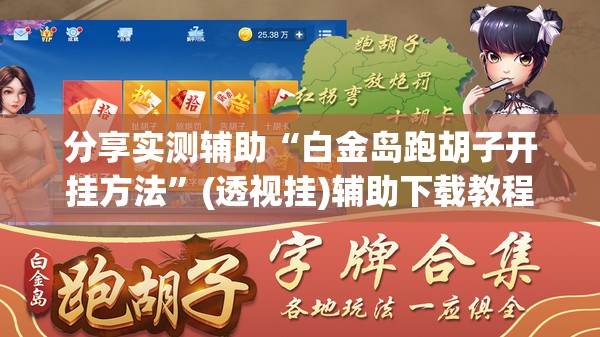 分享实测辅助“白金岛跑胡子开挂方法”(透视挂)辅助下载教程