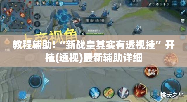 教程辅助!“新战皇其实有透视挂”开挂(透视)最新辅助详细