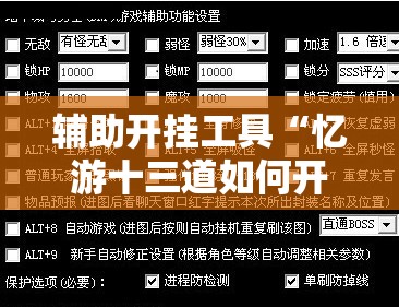 辅助开挂工具“忆游十三道如何开挂”详细外挂透视辅助软件教程