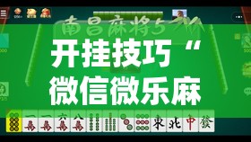 开挂技巧“微信微乐麻将有没有挂”2026开挂教程步骤