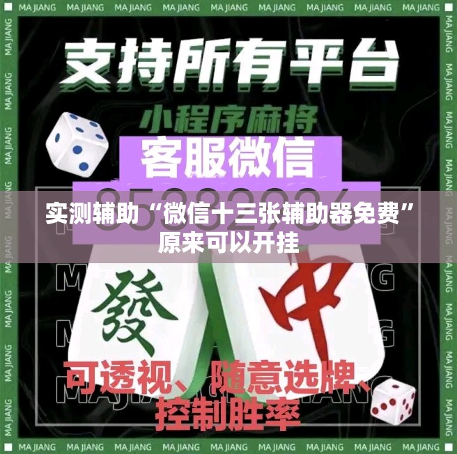 实测辅助“微信十三张辅助器免费	”原来可以开挂