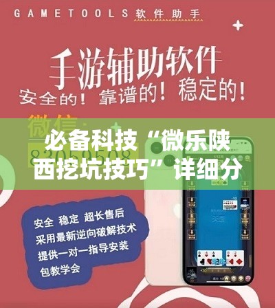 必备科技“微乐陕西挖坑技巧”详细分享装挂步骤