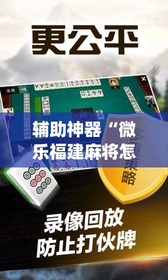 辅助神器“微乐福建麻将怎么打才会赢(透视)”开挂辅助脚本+详细开挂安装教程